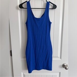 Love Tree Royal Blue Ribbed Top